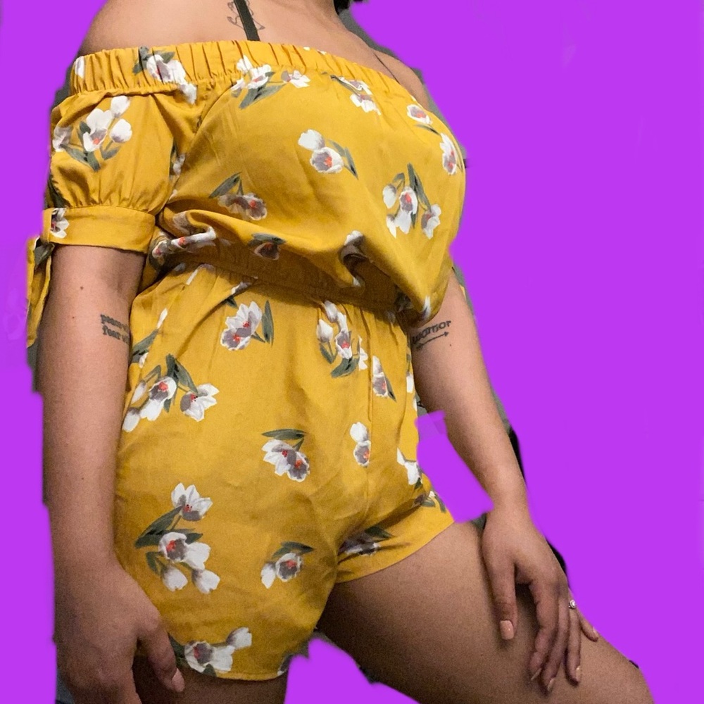Yellow Romper